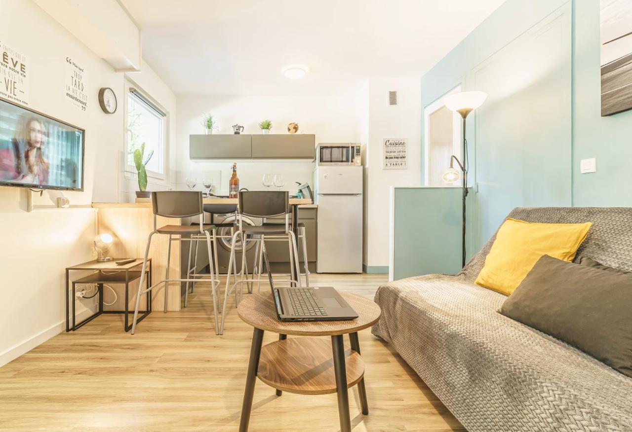 Cosy Studio 108 - Chambery Centre - Stationnement - Gare Exterior foto