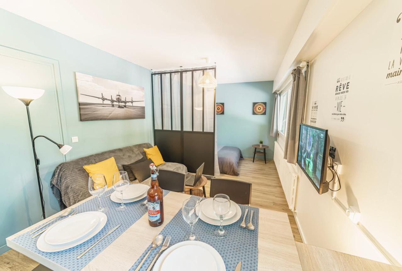 Cosy Studio 108 - Chambery Centre - Stationnement - Gare Exterior foto